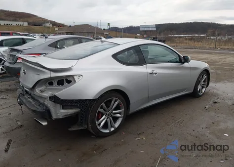 2010 Hyundai Genesis 2.0T Track z USA, uszkodzony, nr VIN KMHHT6KD3AU023811